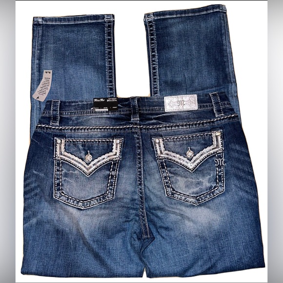 Miss Me Denim - Miss Me Easy Straight Leg Jeans NWT SIZE 34